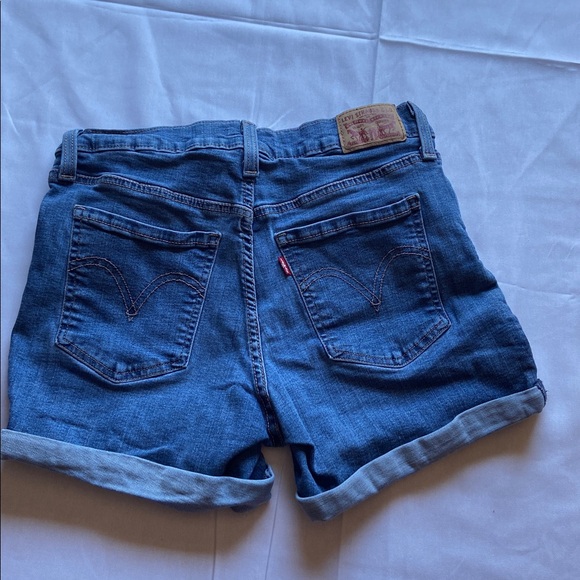 Levi’s Denim Distressed Shorts - Picture 2 of 5